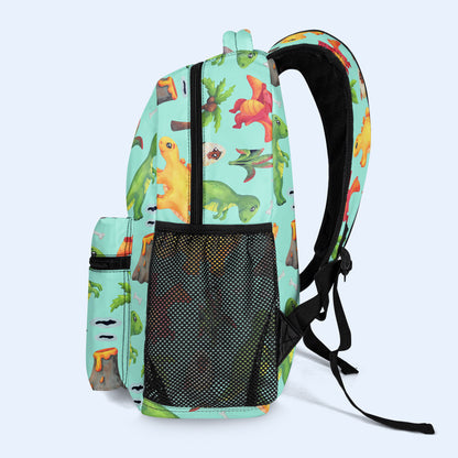 Dinosaure - Sac à dos personnalisé - AA023_CB