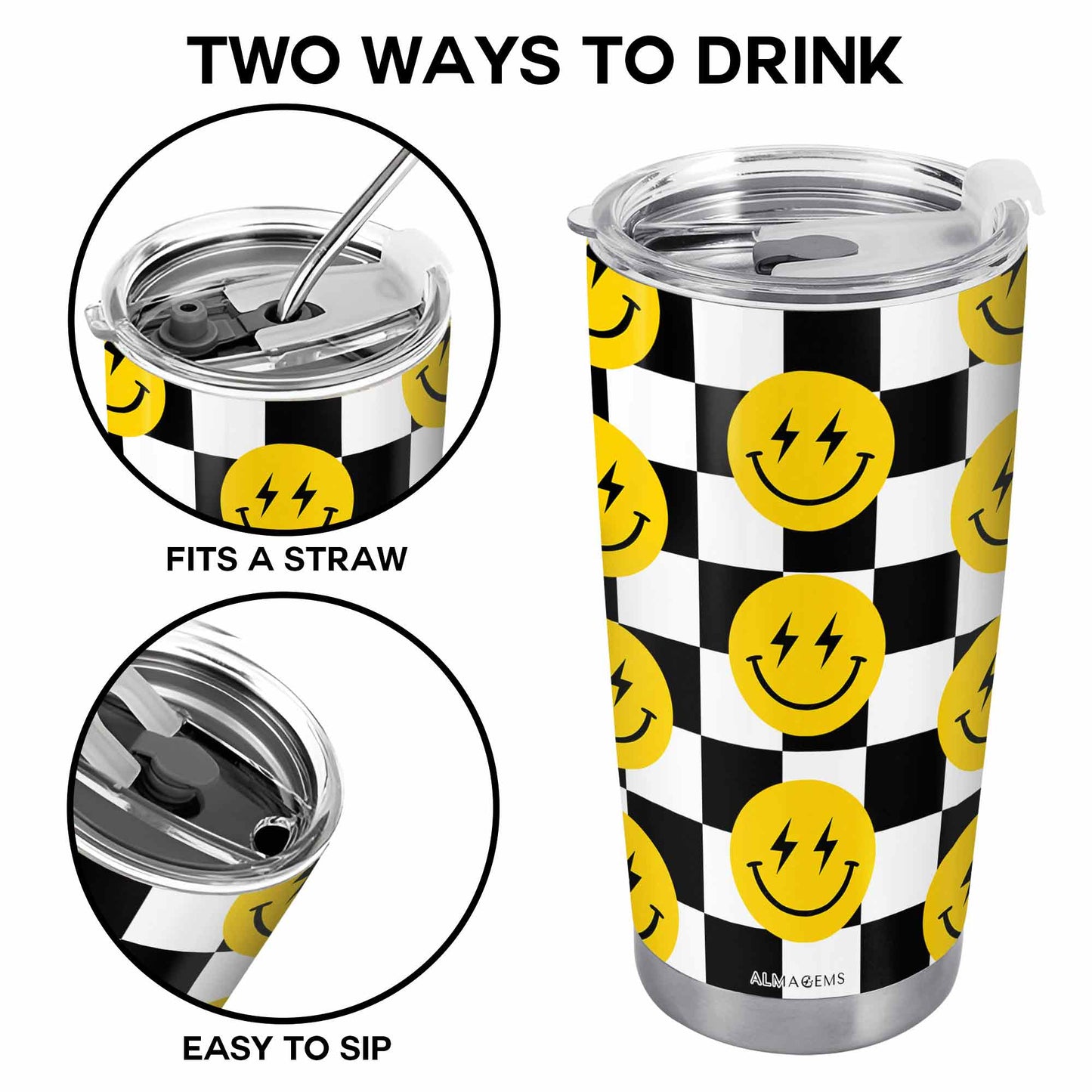Essential - Stainless Steel Tumbler 20oz 30oz - AA007_TB