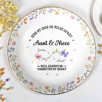 Side By Side Or Miles Apart, Aunt & Niece, Flowers