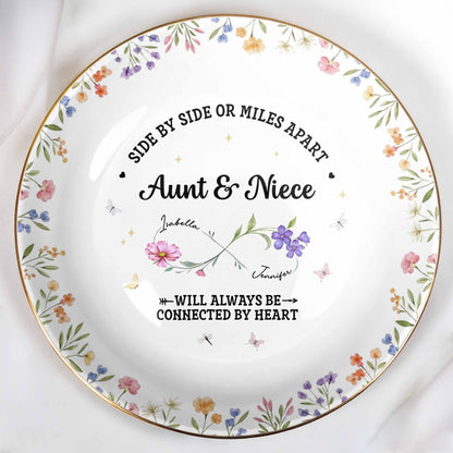 Side By Side Or Miles Apart, Aunt & Niece, Flowers