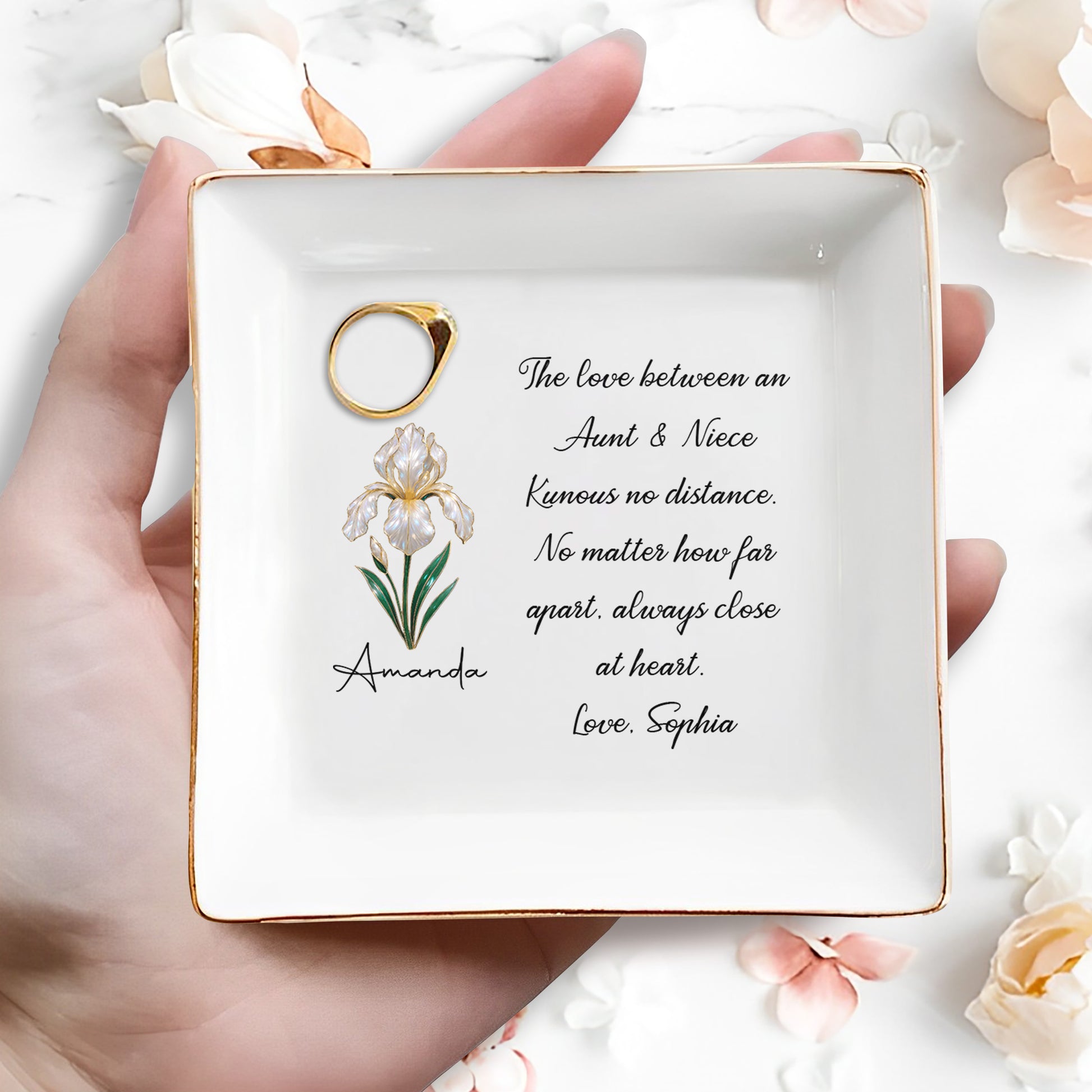 The Love Between Aunt & Niece, Close At Heart Flower Design