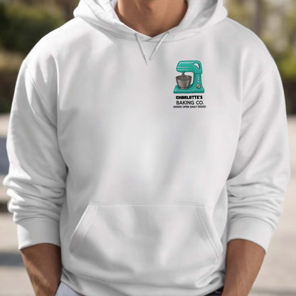 Baking Co. Open Daily Custom Stand Mixer Graphic - Personalized Custom Unisex T-shirt, Hoodie - BAKE043_WBAS