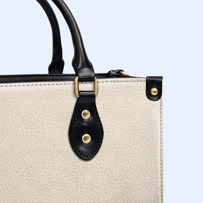 Essentiel - Sac à main en cuir - SUR MESURE - BEIGE