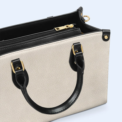 Essentiel - Sac à main en cuir - SUR MESURE - BEIGE