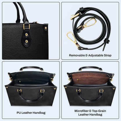 Essentiel - Sac à main en cuir - SUR MESURE - NOIR