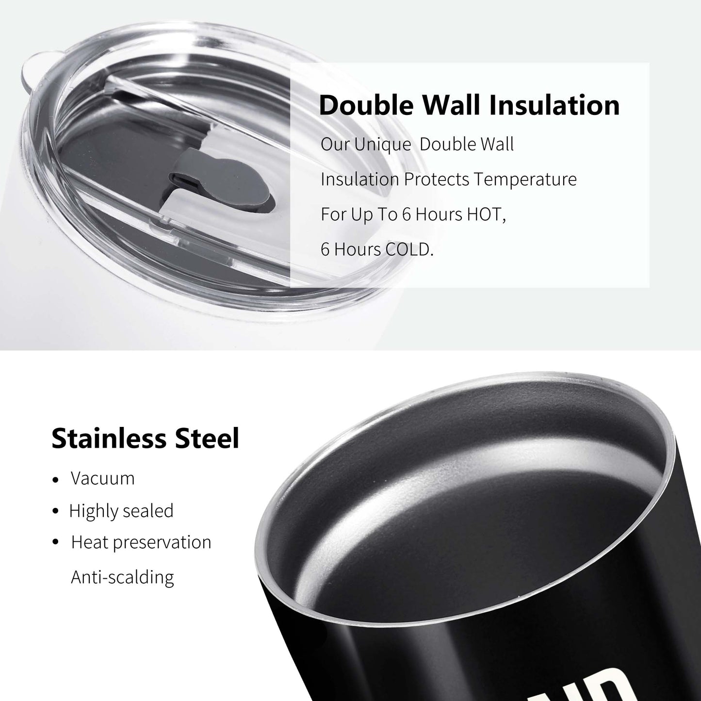 DIJE LO QUE DIJE - Vaso de acero inoxidable personalizado de 20 oz y 30 oz - BIS02TB