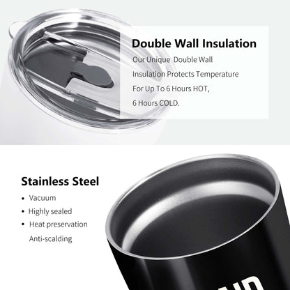 DIJE LO QUE DIJE - Vaso de acero inoxidable personalizado de 20 oz y 30 oz - BIS02TB