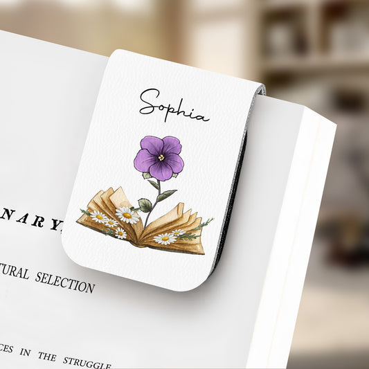 Cherish The Joy Of Reading With Elegant Flowers