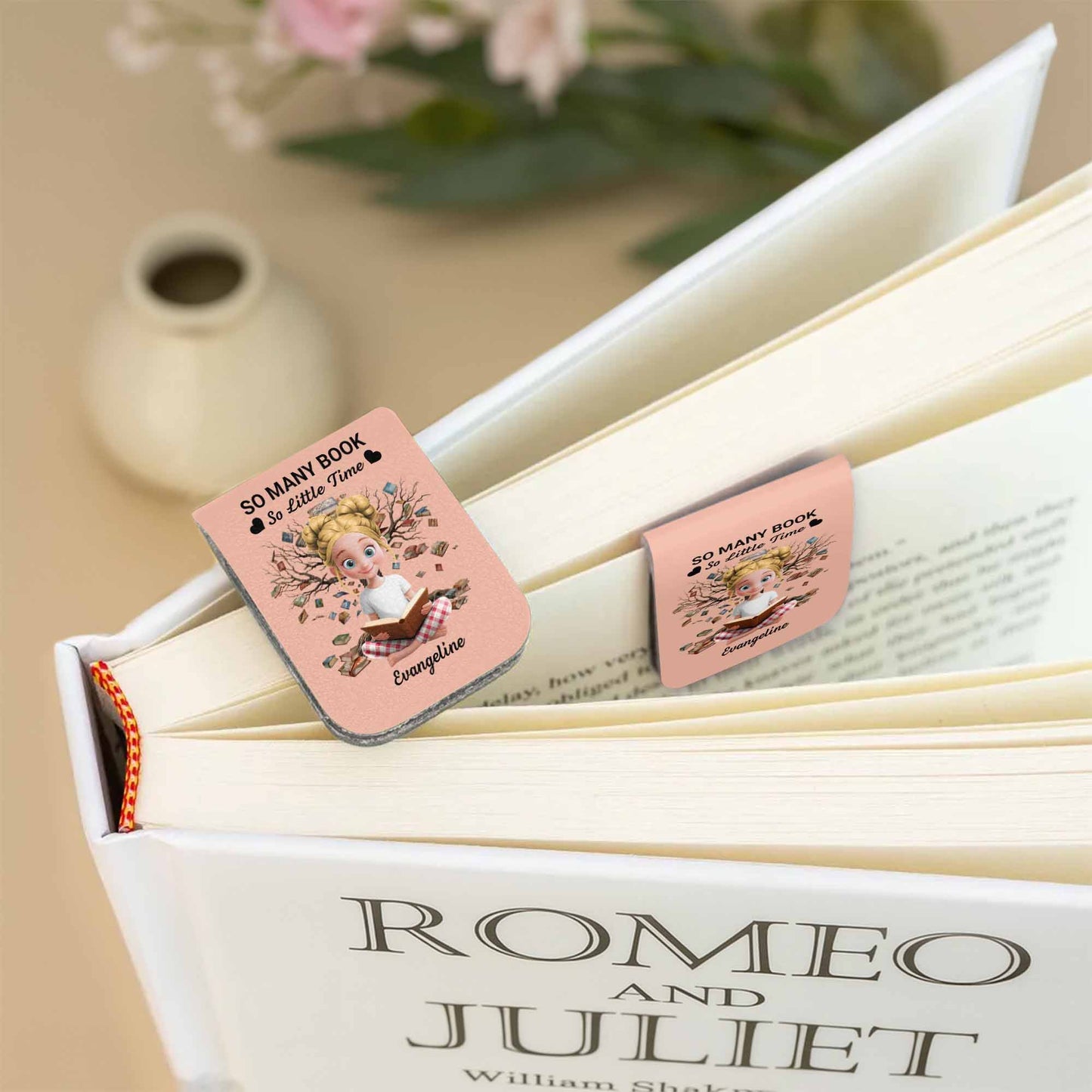 So Many Books So Little Time, Girl Reading Among Leaves