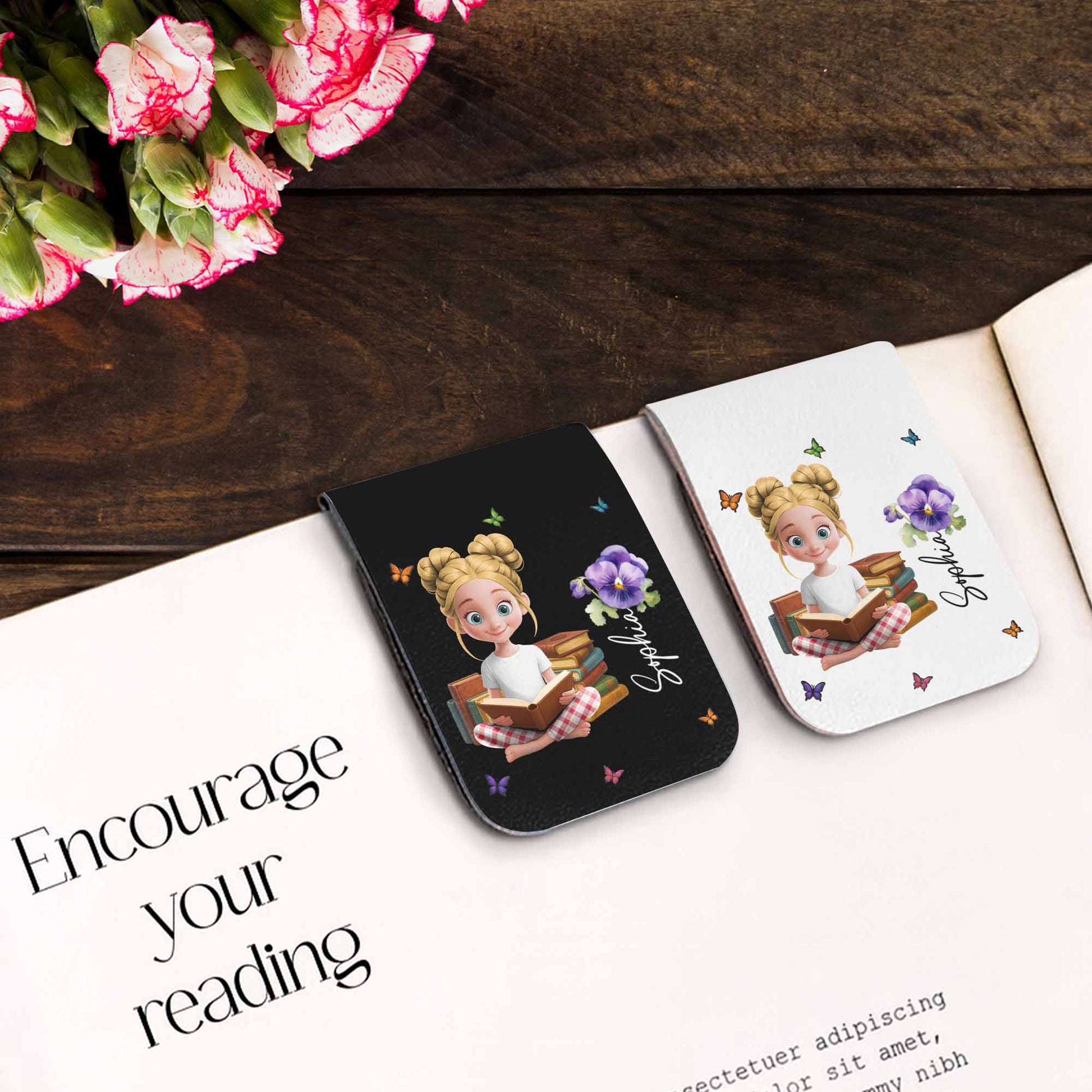 Capture Favorite Reading Moments, Young Girl And Books
