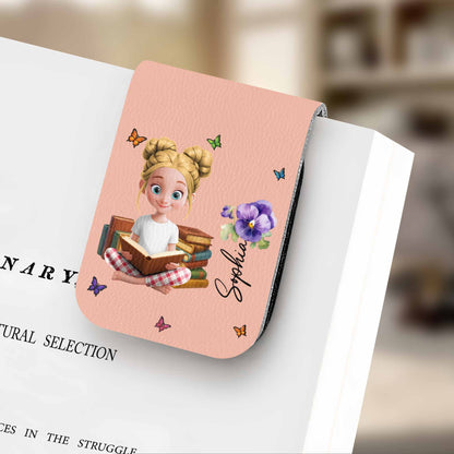 Capture Favorite Reading Moments, Young Girl And Books