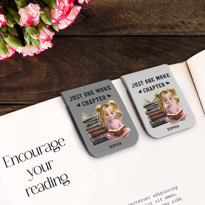 Just One More Chapter, Girl With Books