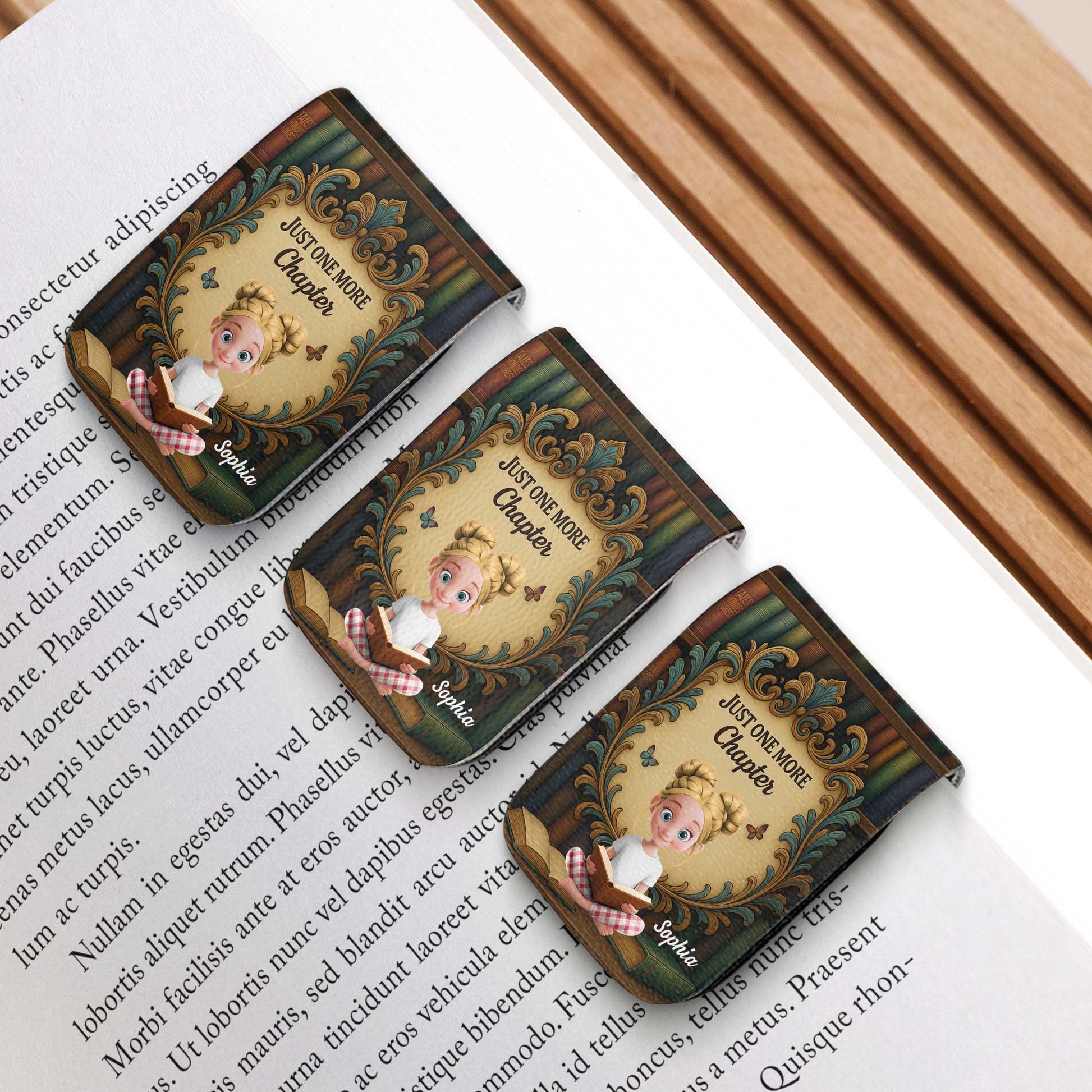 Just One More Chapter With Girl Reading