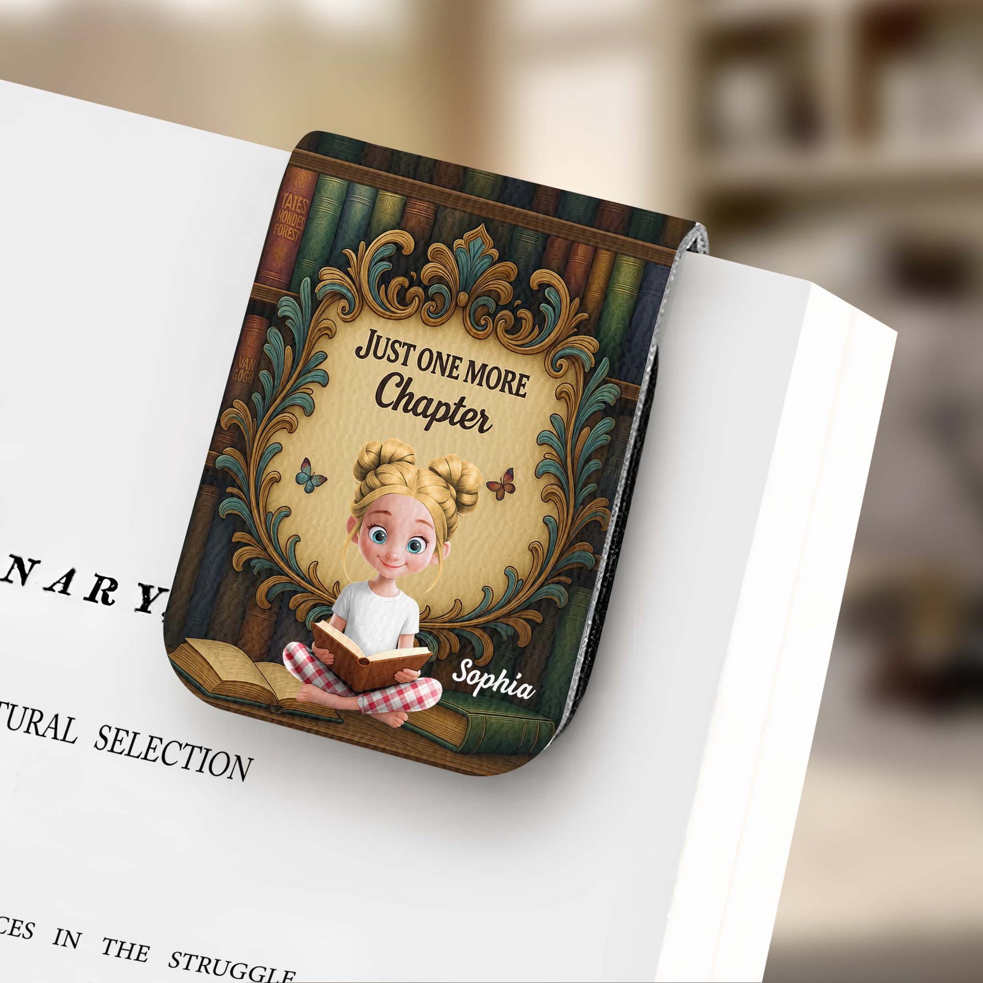 Just One More Chapter With Girl Reading