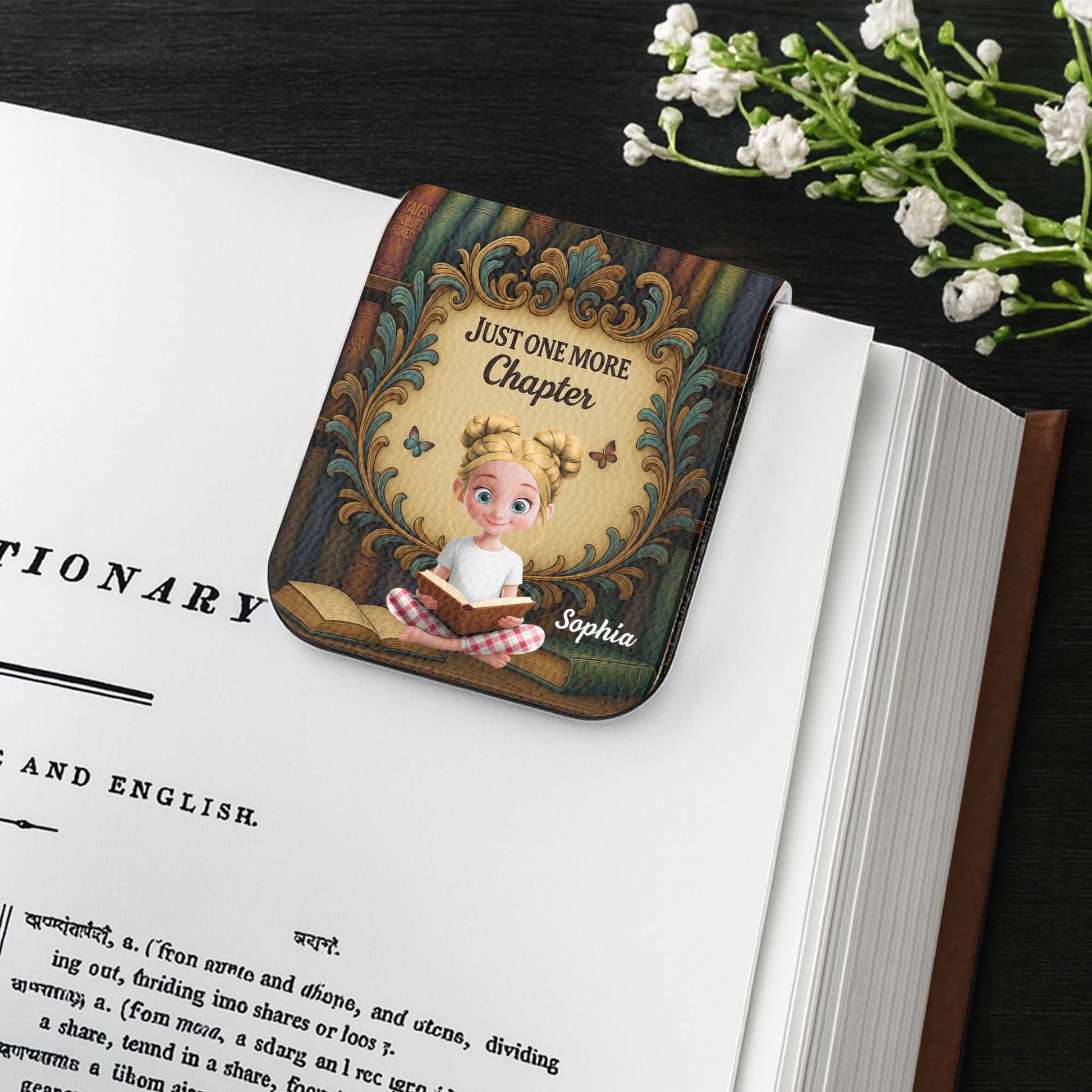 Just One More Chapter With Girl Reading