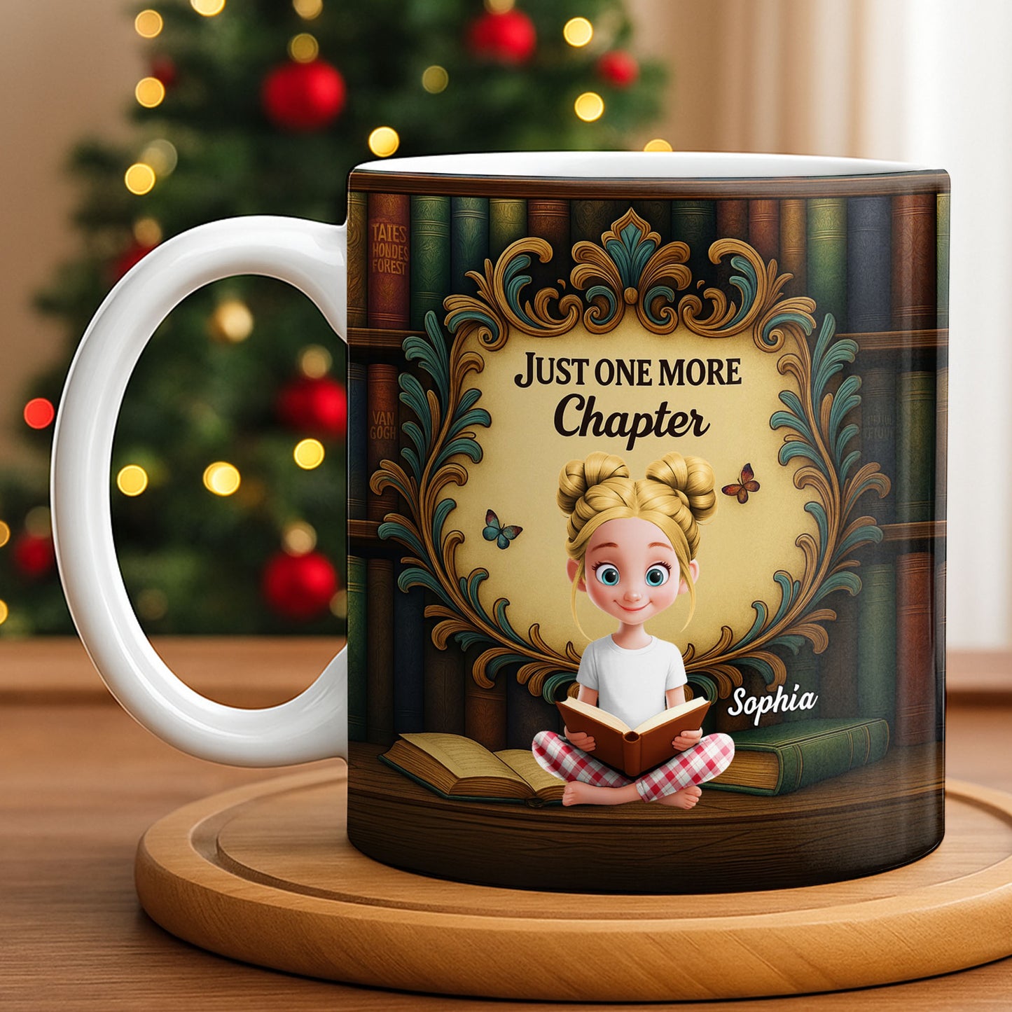 Just One More Chapter with Cute Young Reader