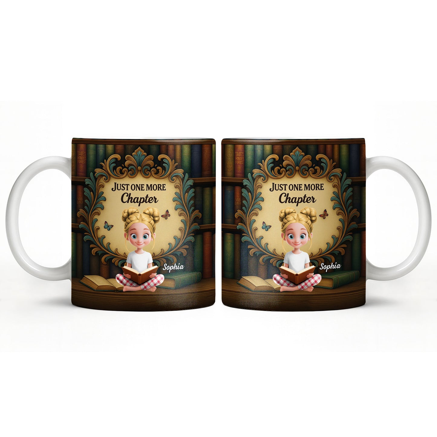 Just One More Chapter with Cute Young Reader