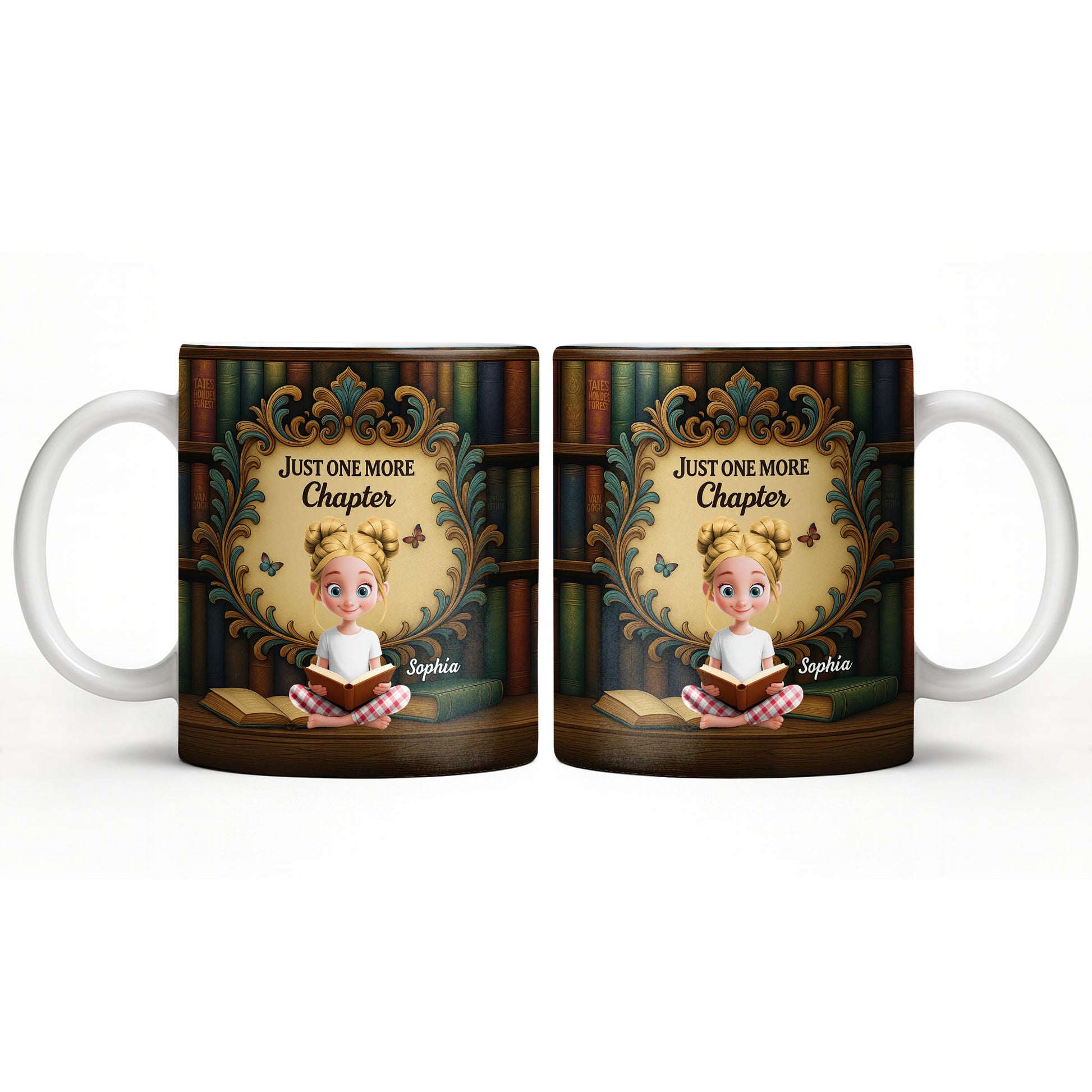 Just One More Chapter with Cute Young Reader