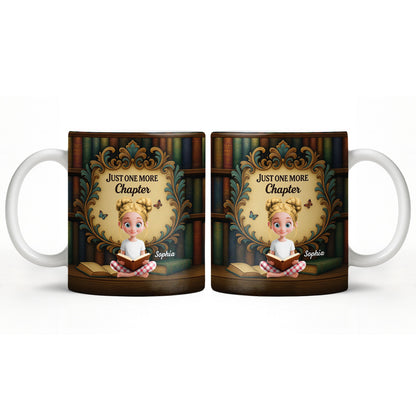 Just One More Chapter with Cute Young Reader