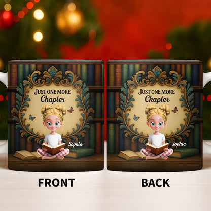 Just One More Chapter with Cute Young Reader