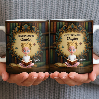 Just One More Chapter with Cute Young Reader