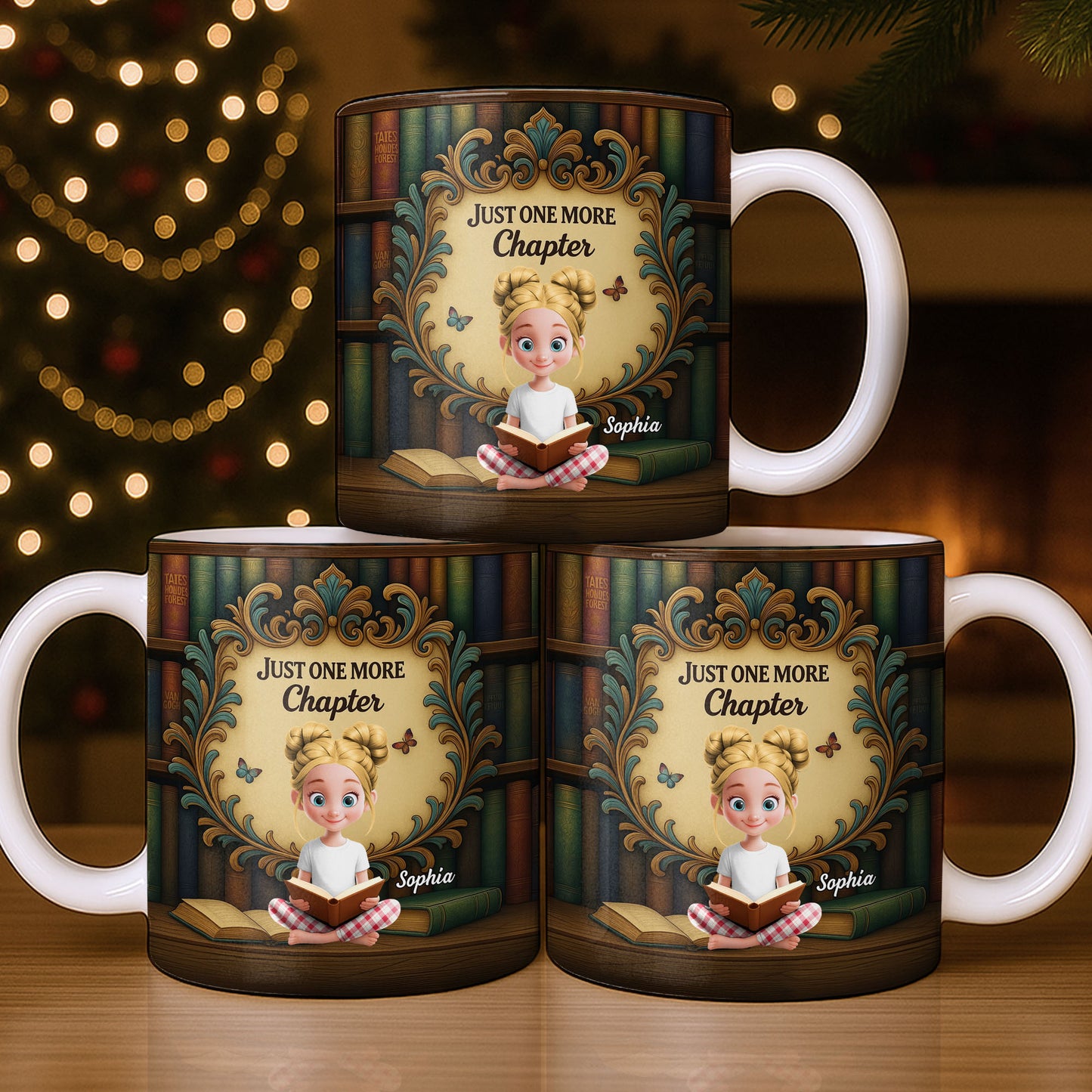 Just One More Chapter with Cute Young Reader