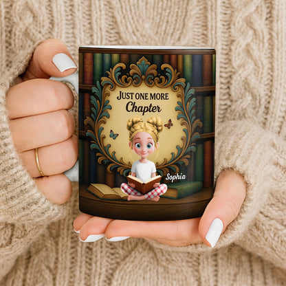 Just One More Chapter with Cute Young Reader