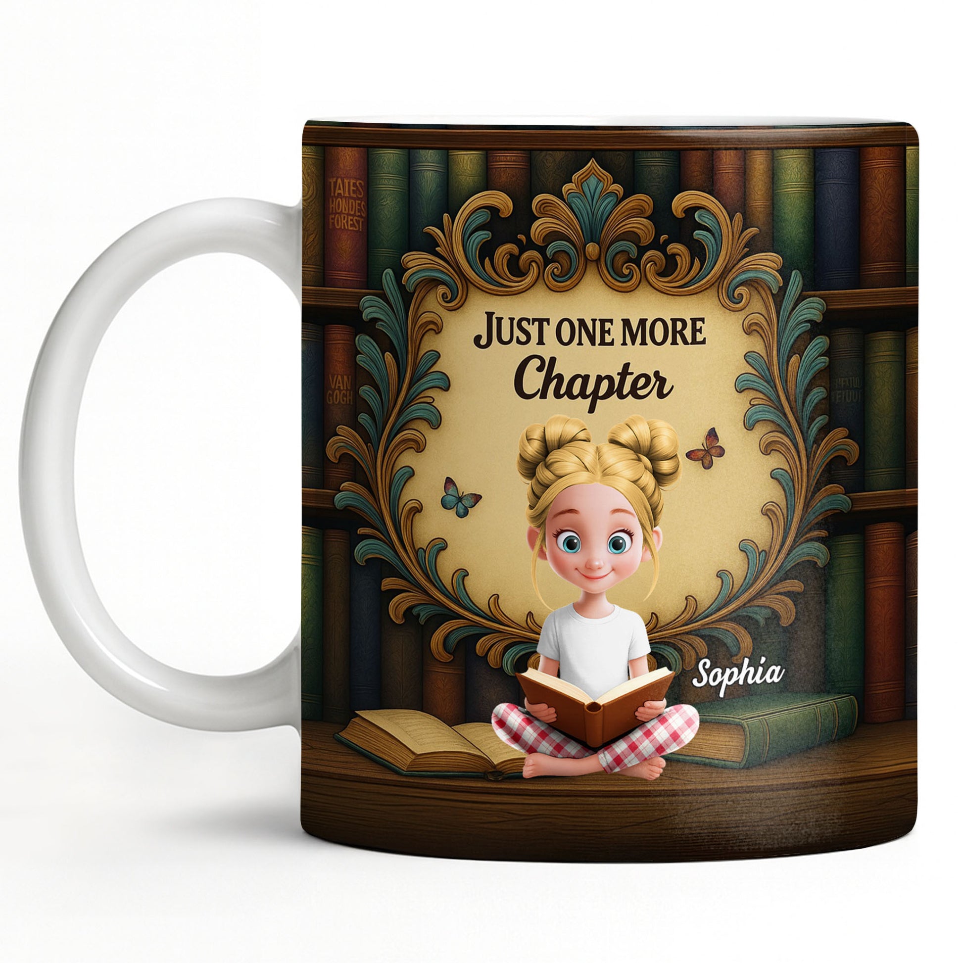 Just One More Chapter with Cute Young Reader