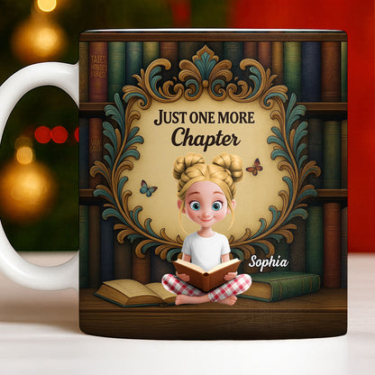 Just One More Chapter with Cute Young Reader