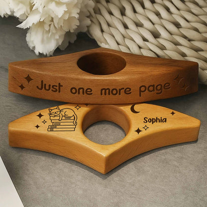 Just One More Page, Book Holder