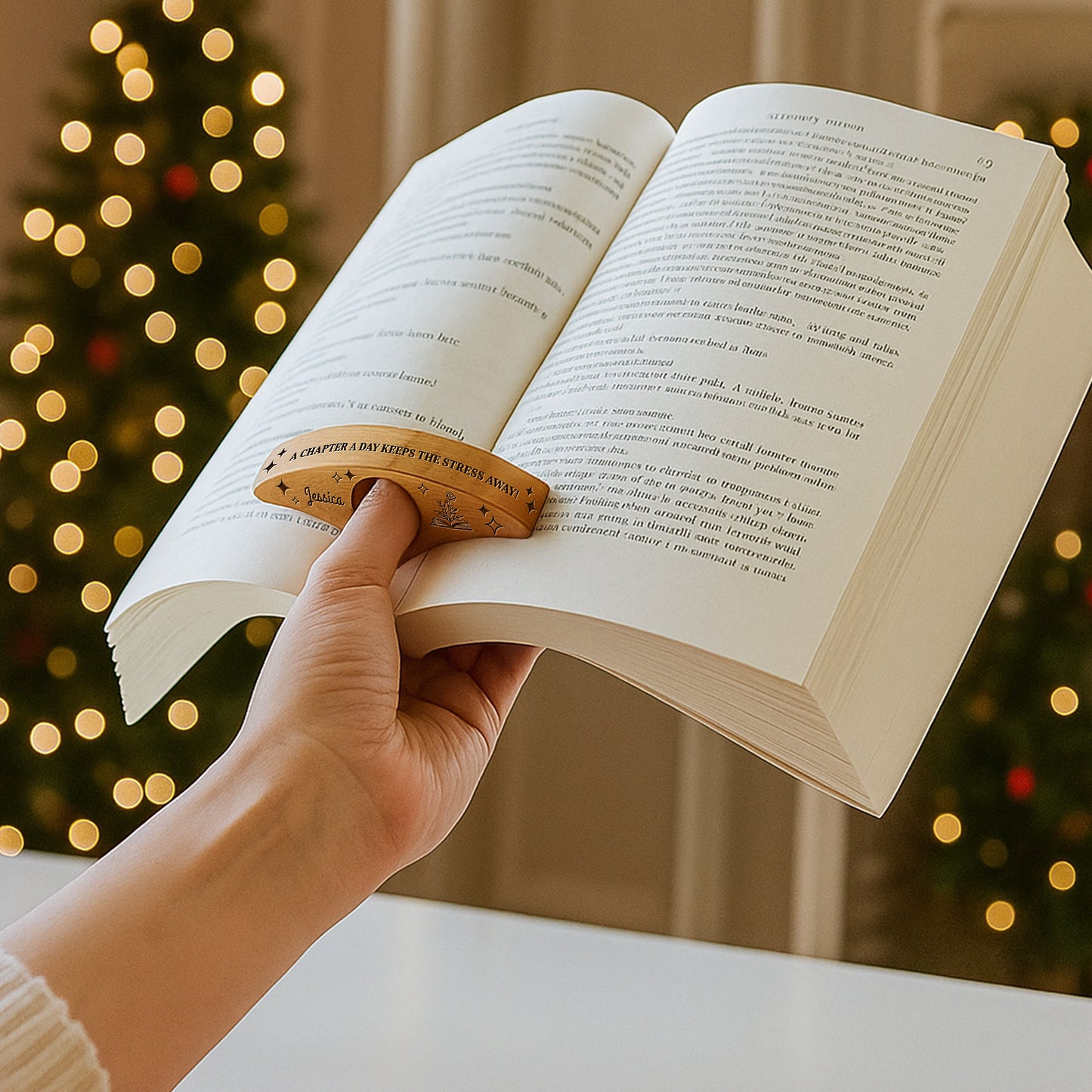 A Chapter A Day Keeps The Stress Away, Book And Stars