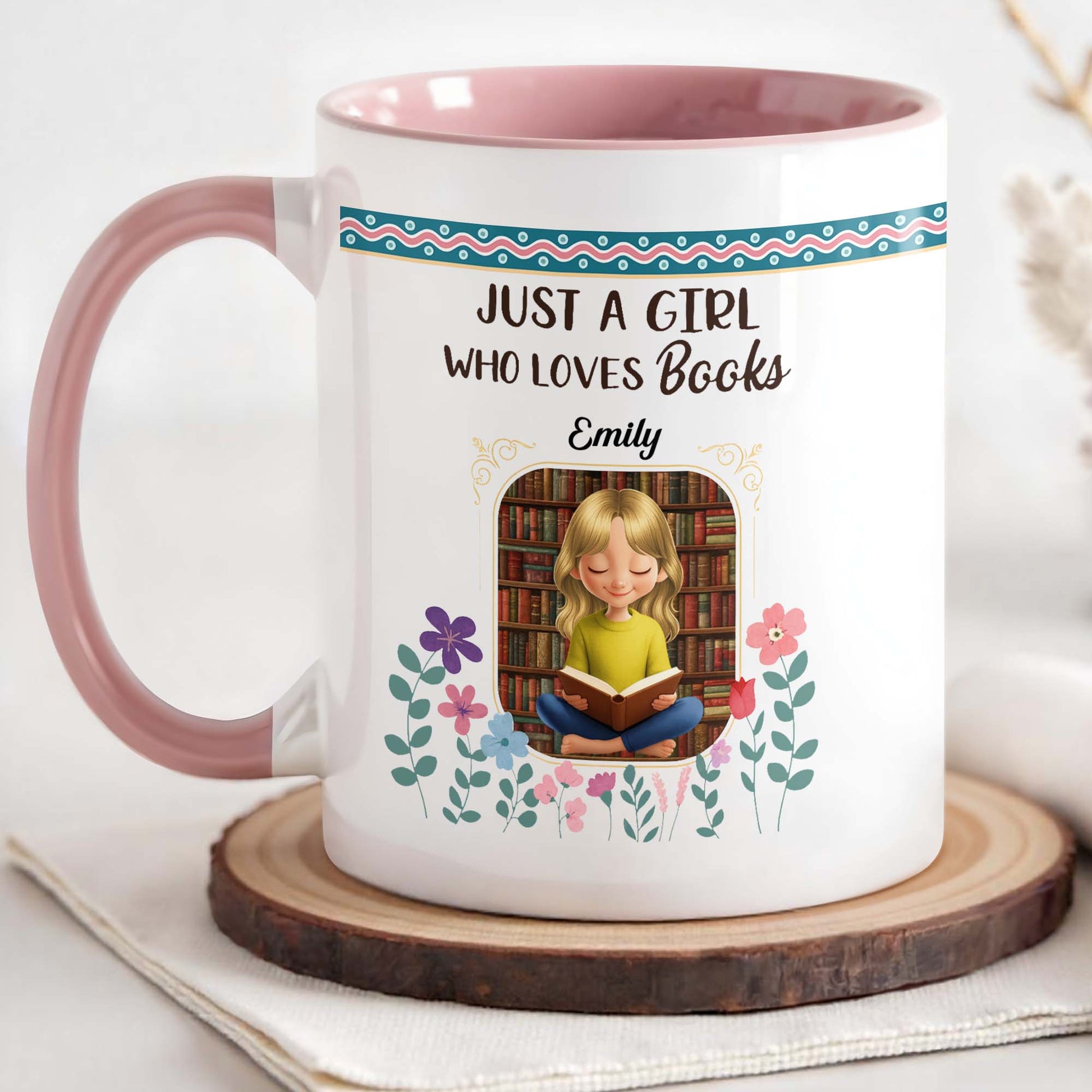 Just A Girl Who Loves Books, Girl Reading