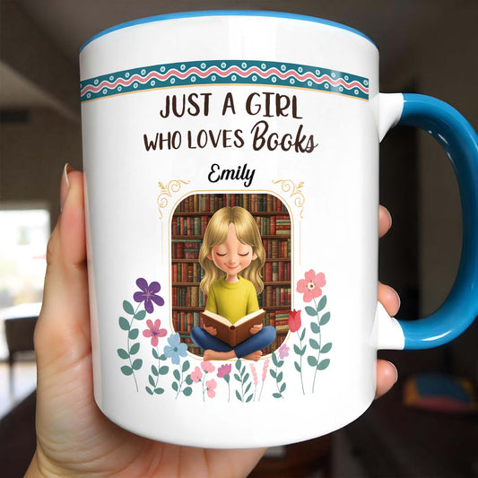 Just A Girl Who Loves Books, Girl Reading