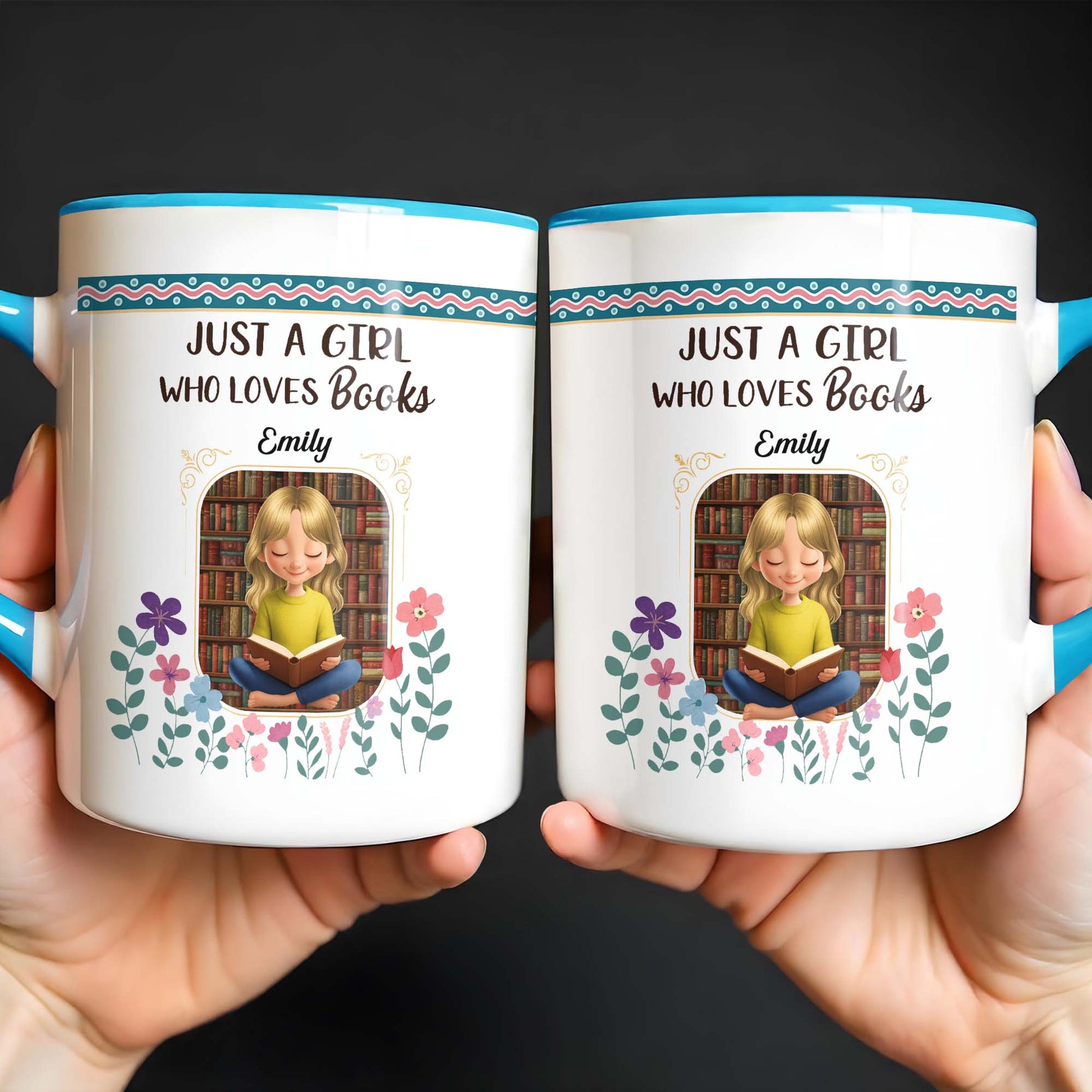 Just A Girl Who Loves Books, Girl Reading