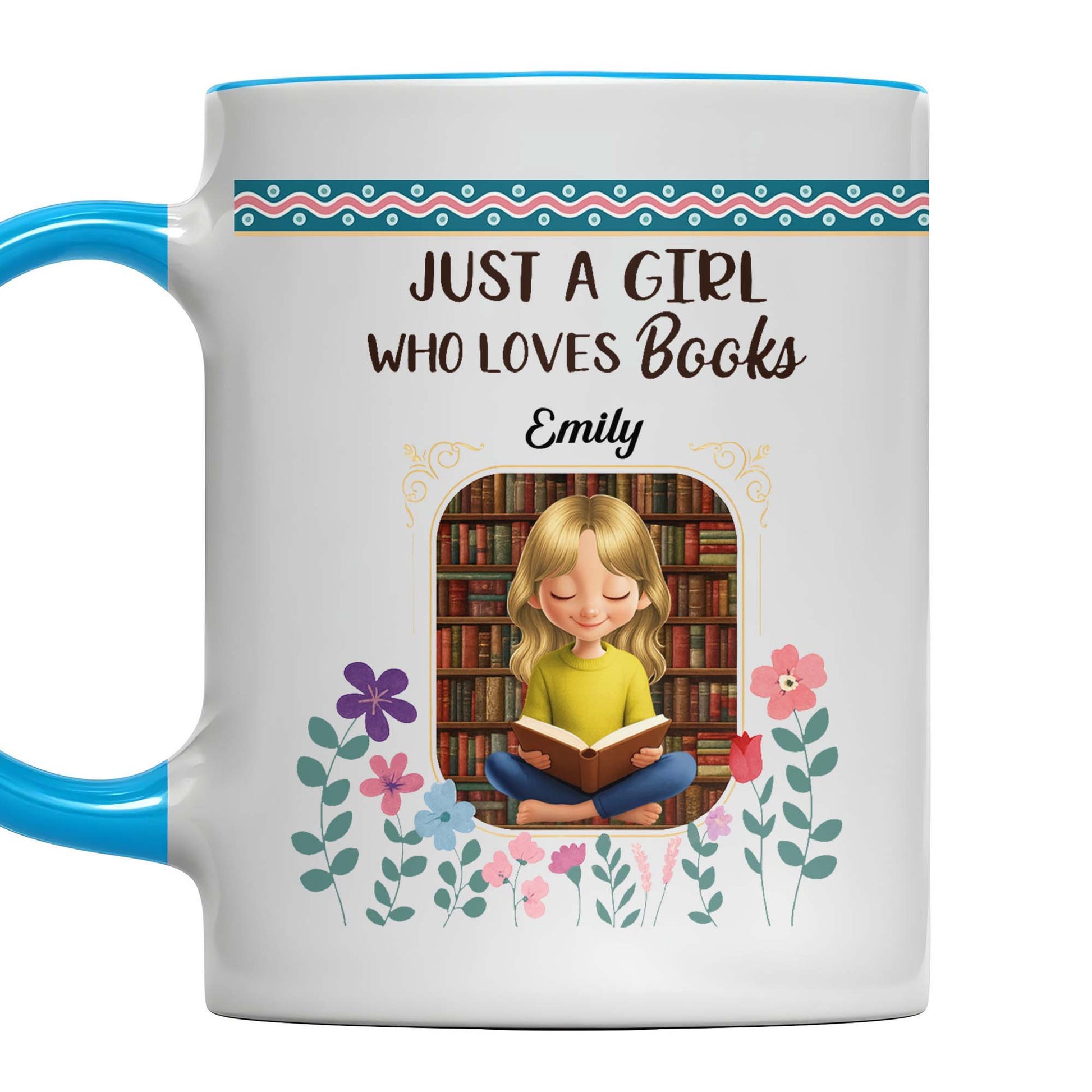 Just A Girl Who Loves Books, Girl Reading