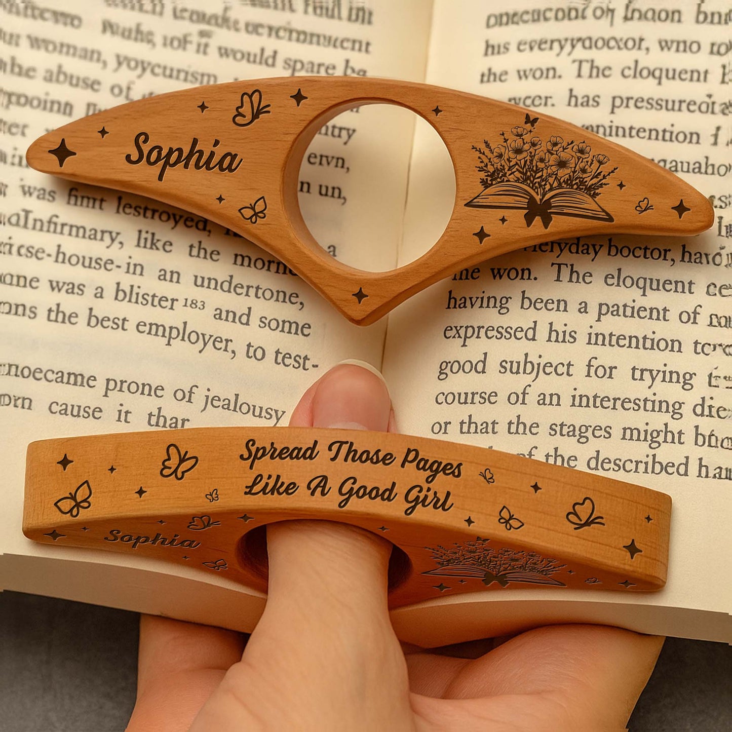 Spread Those Pages Like A Good Girl, Butterflies, Flowers