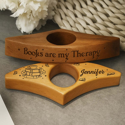 Books Are My Therapy Page Holder