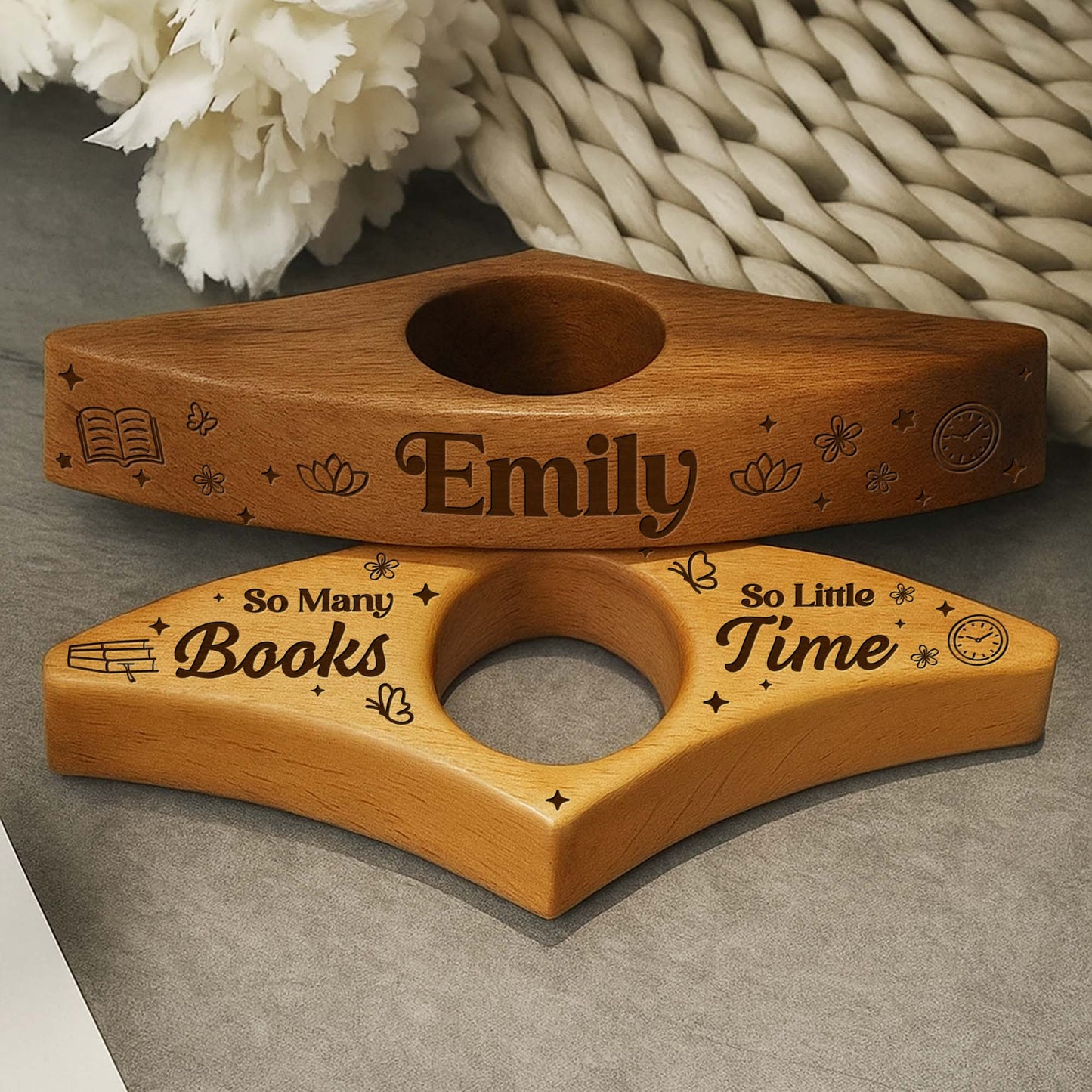 So Little Time So Many Books Holder