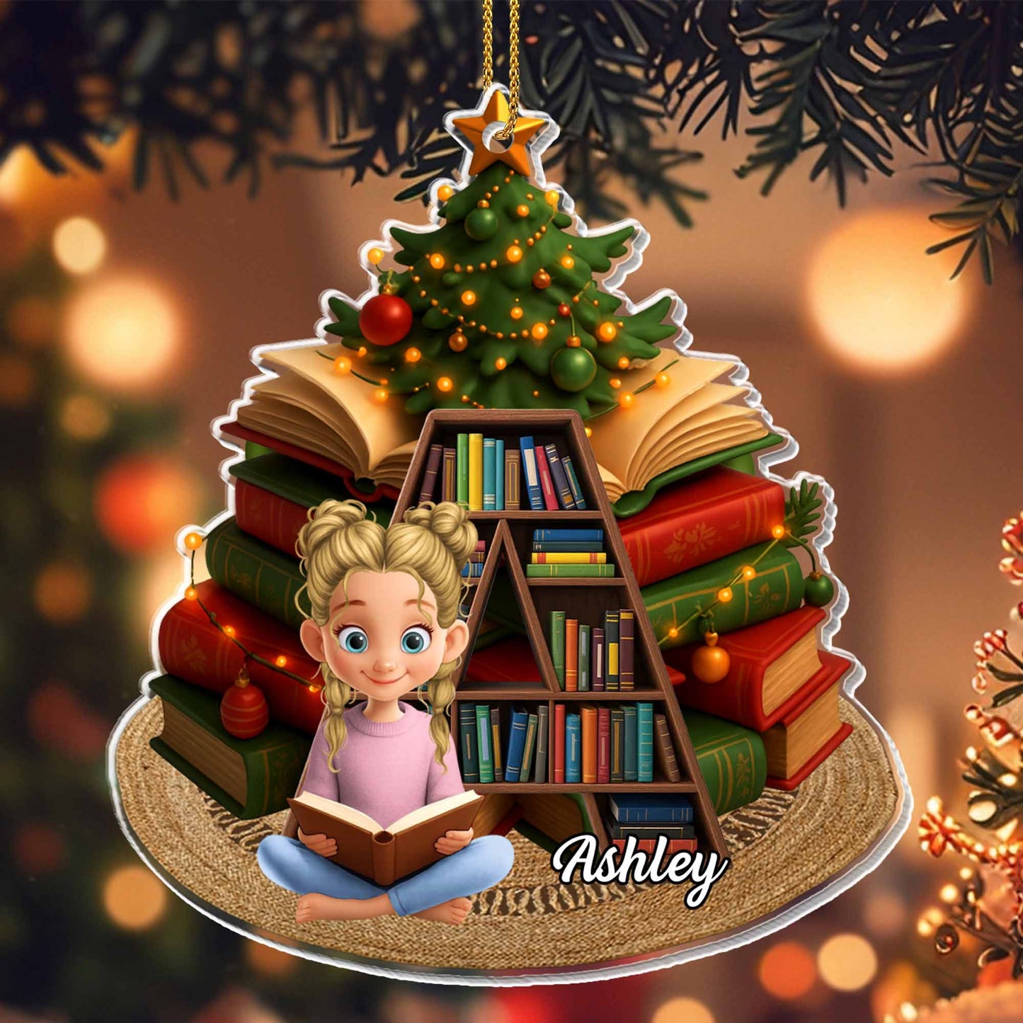 Celebrate The Joy Of Reading With Books And A Christmas Tree