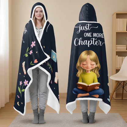 Just One More Chapter With Books And Flowers