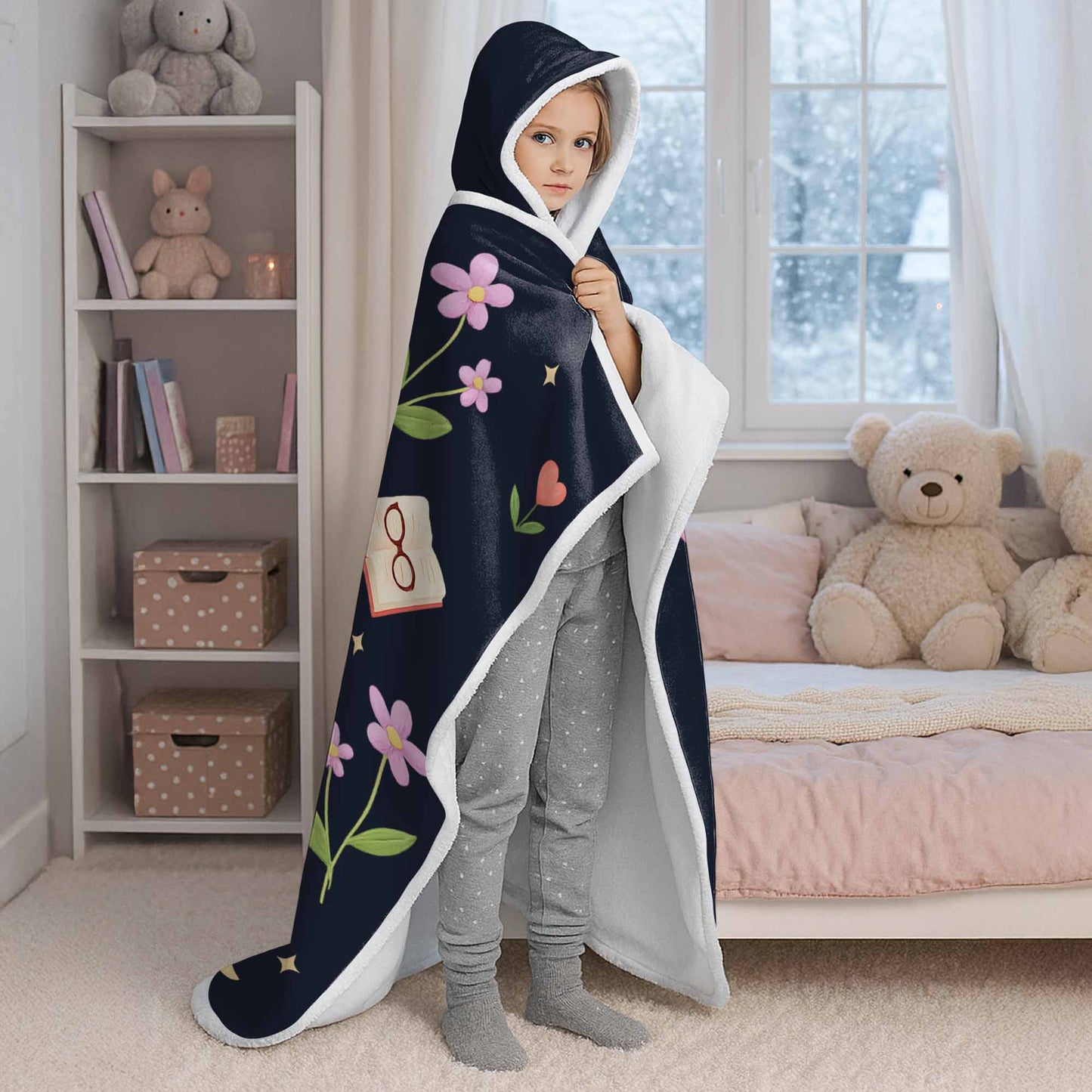 Just One More Chapter With Books And Flowers