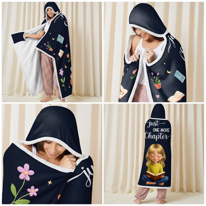 Just One More Chapter With Books And Flowers