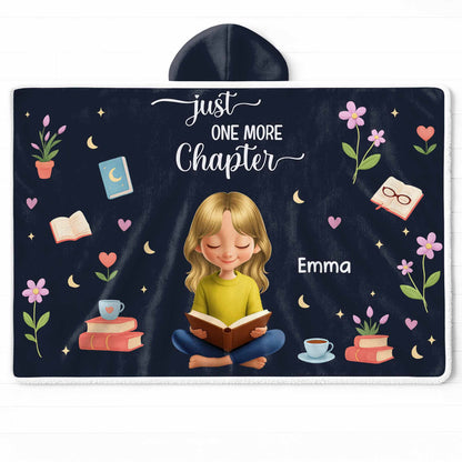 Just One More Chapter With Books And Flowers