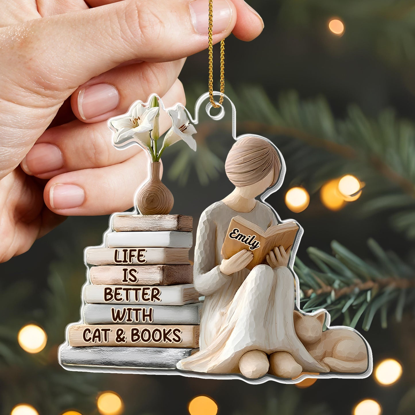 Life Is Better With Cat & Books