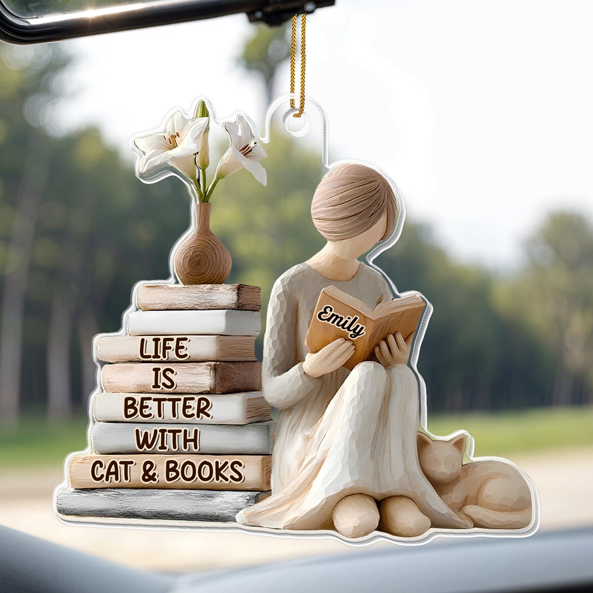 Life Is Better With Cat & Books