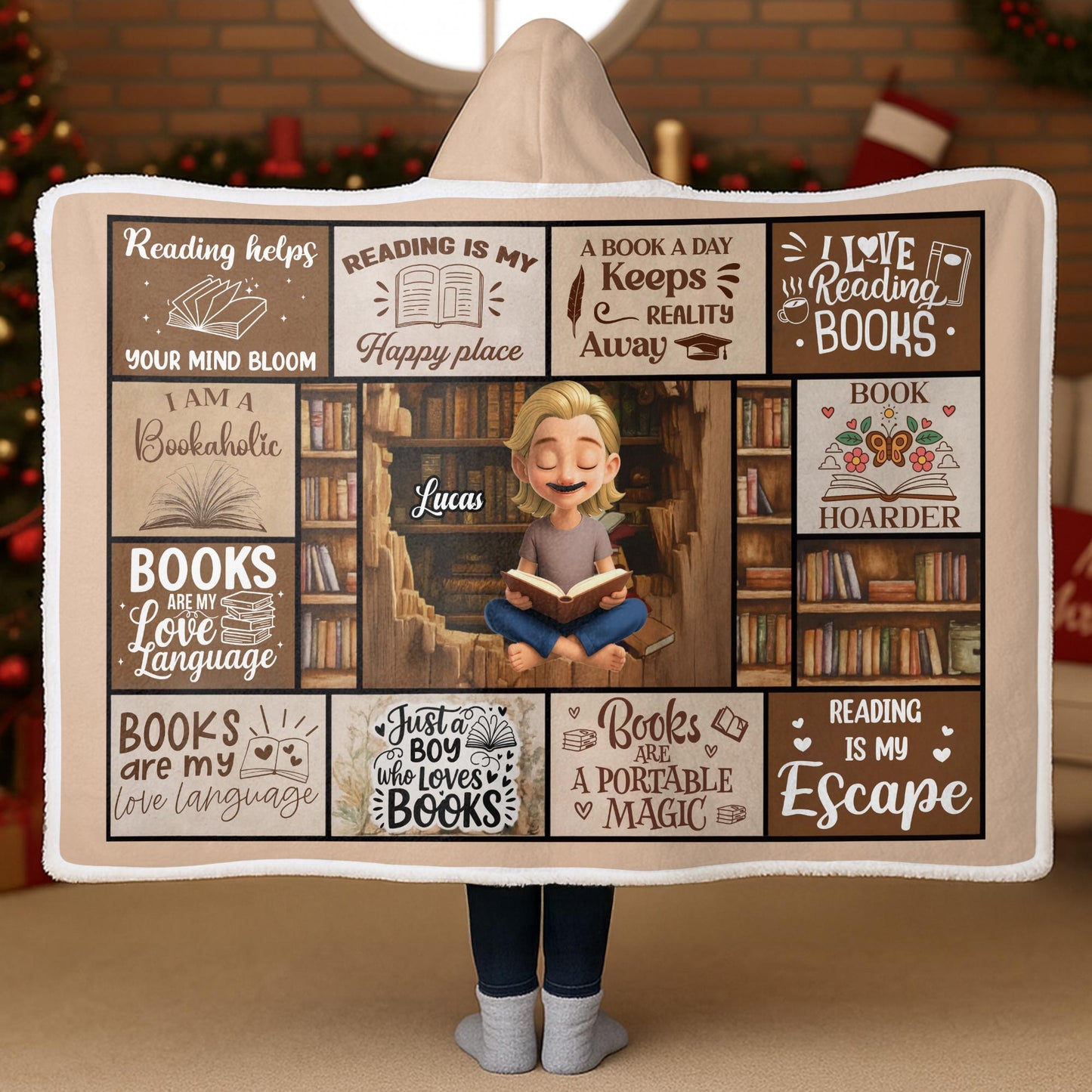 Reading Is My Escape, Boy Who Loves Books, Bookshelves