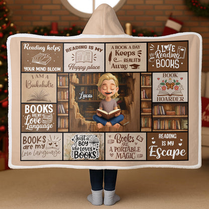 Reading Is My Escape, Boy Who Loves Books, Bookshelves