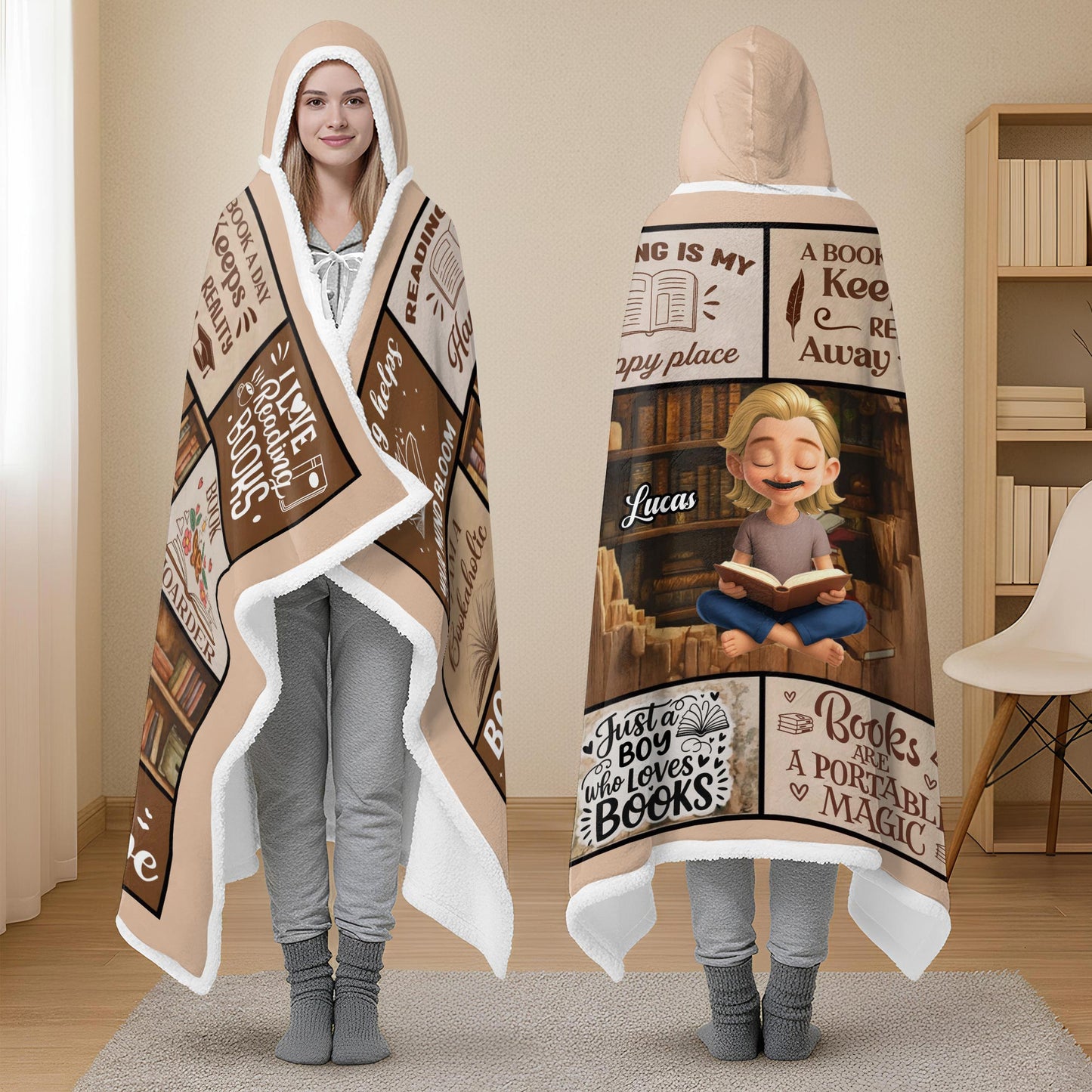 Reading Is My Escape, Boy Who Loves Books, Bookshelves