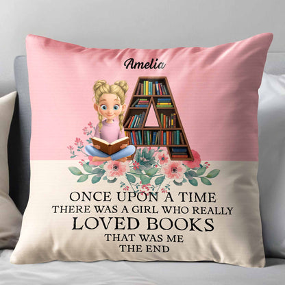 Once Upon A Time A Girl Who Loved Books