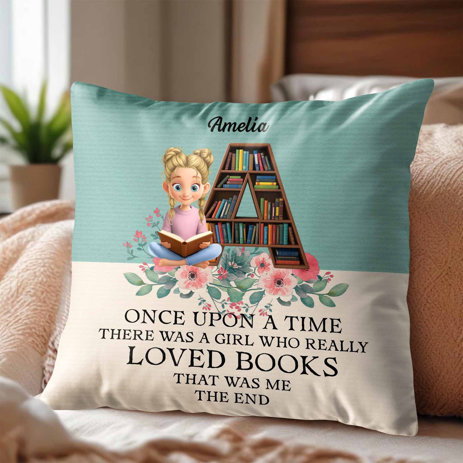 Once Upon A Time A Girl Who Loved Books